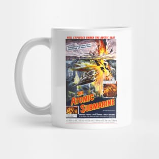 Classic Science Fiction Movie Poster - The Atomic Submarine Mug